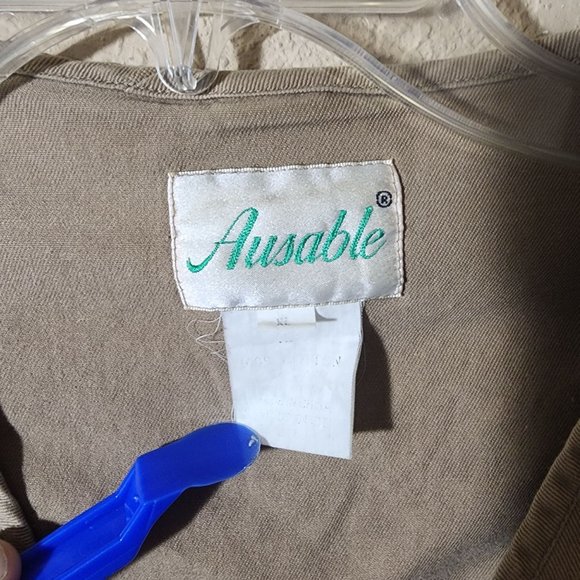 Vintage Ausable Fly Fishing Vest Size XL - Picture 4 of 5